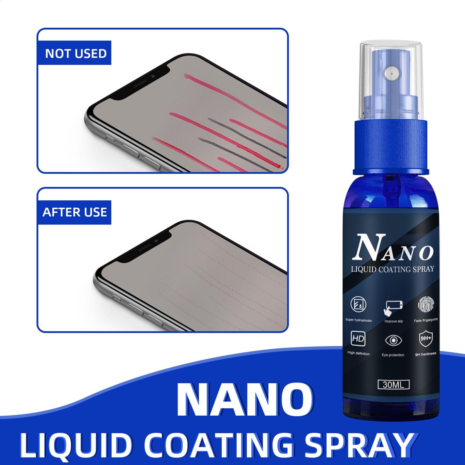 สเปรย์ป้องกันรอยขีดข่วน 30 มล. - Oleophobic Coating Spray บทวิจารณ์และราคา
