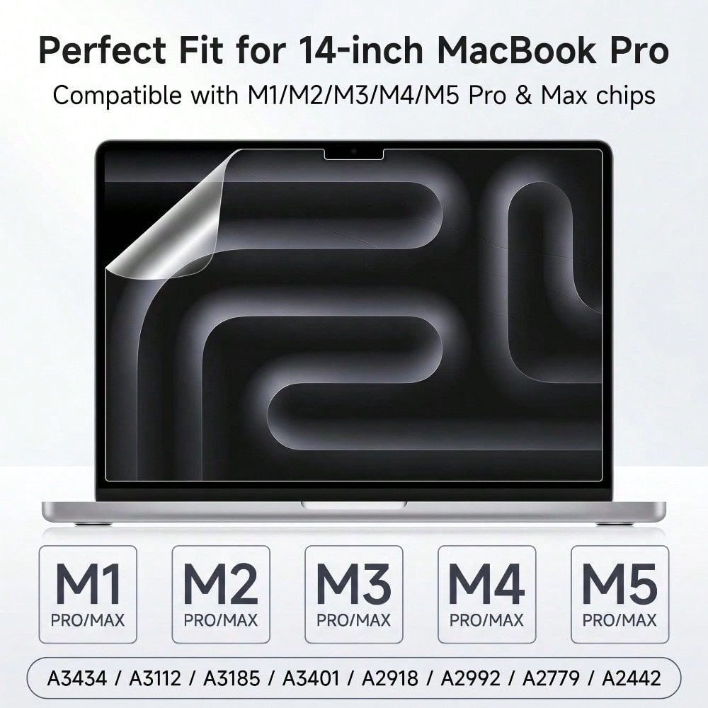 แพ็ค 5 ชิ้นสำหรับ MacBook Pro  - Matte Anti Glare Screen บทวิจารณ์และราคา