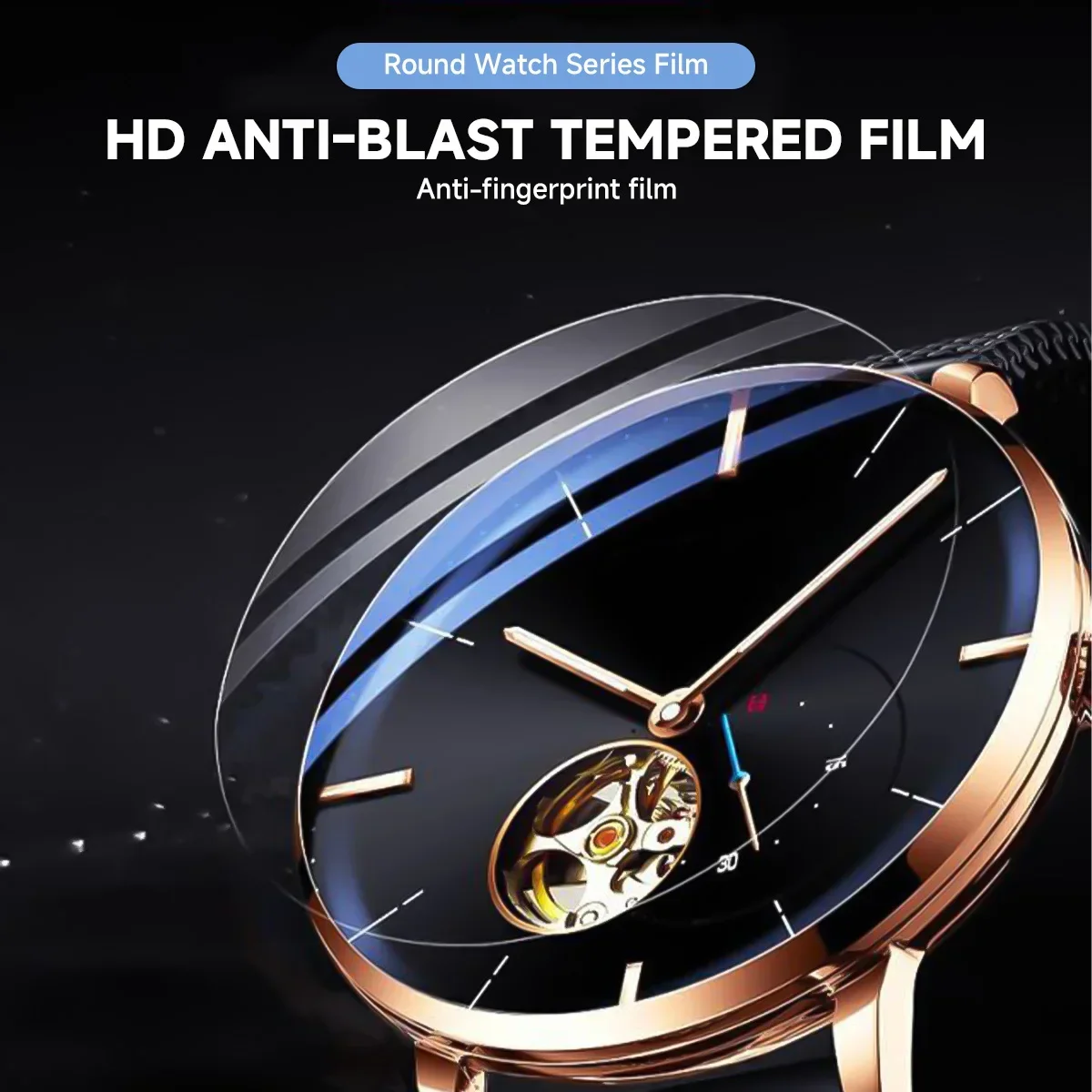 26-46 มม.กระจกนิรภัยSmartwatch - Smartwatch Screen Film บทวิจารณ์และราคา