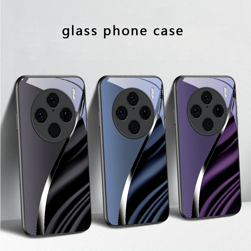 เคสโทรศัพท์แก้วสีดำลายพับแสงเง - Vivo X200 บทวิจารณ์และราคา