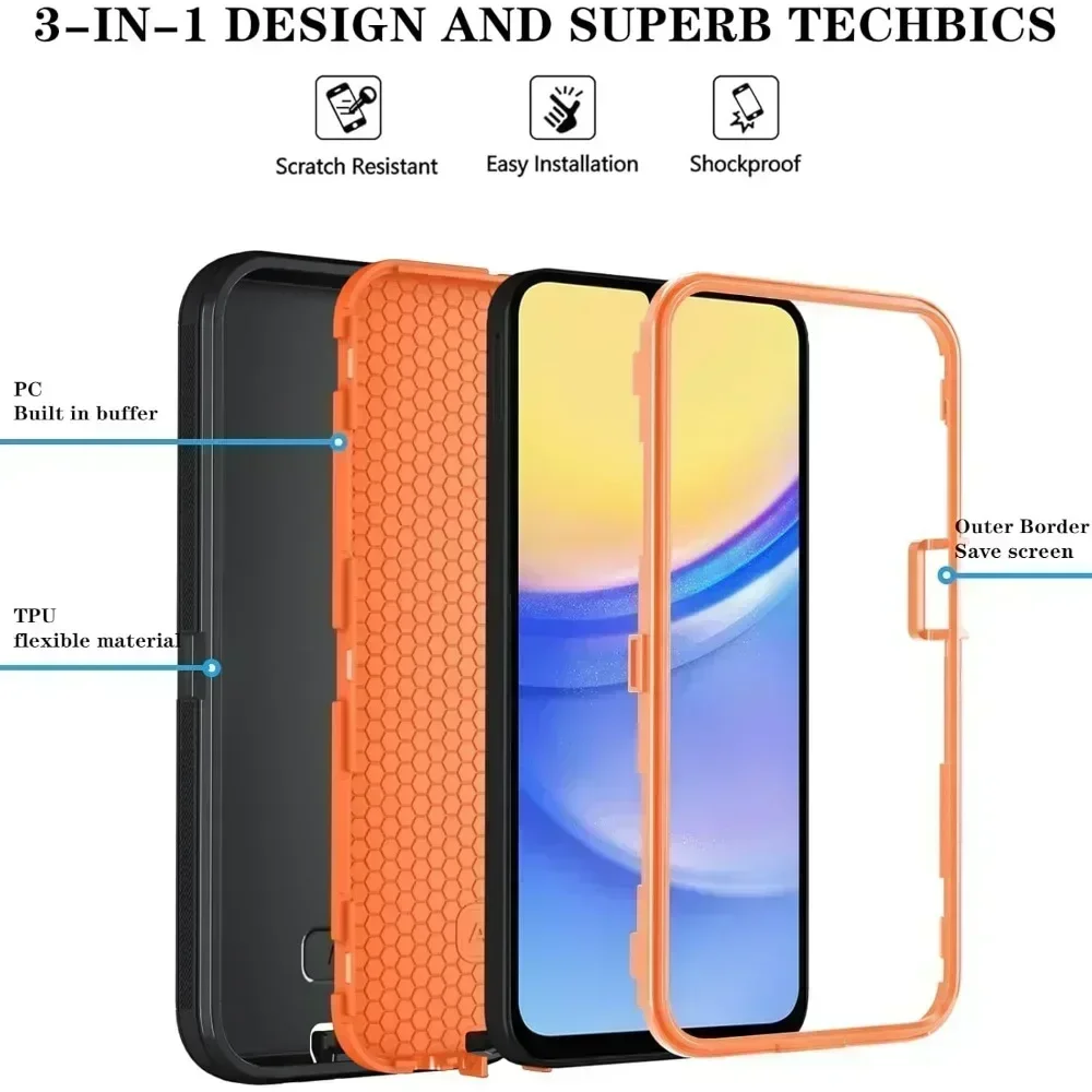 เคสกันกระแทก Defender Series O - Samsung Galaxy A55 บทวิจารณ์และราคา