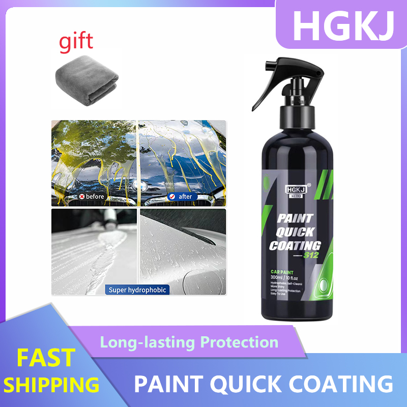 น้ำยาเคลือบแก้วเซรามิกนาโน HGK - Oleophobic Coating Spray บทวิจารณ์และราคา